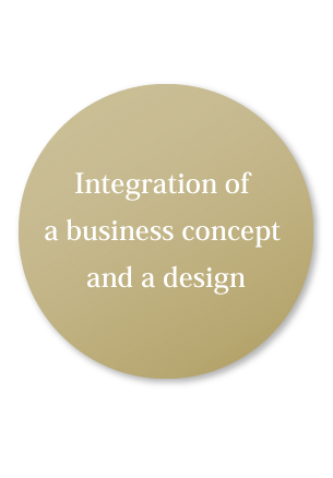 Integration of a business concept and a design